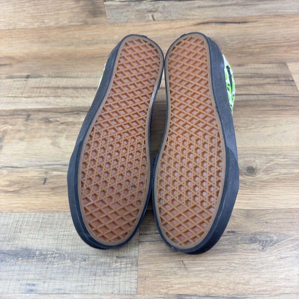 Vans Size 9.5 W|M 8 Unisex Custom Alien Skate Bla… - image 5